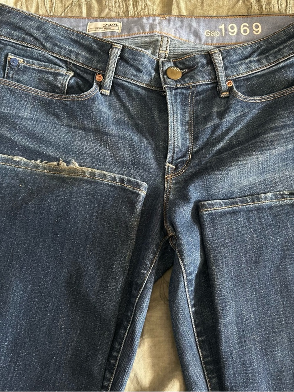 Gap 1969 Women’s Dark Blue Denim Jeans